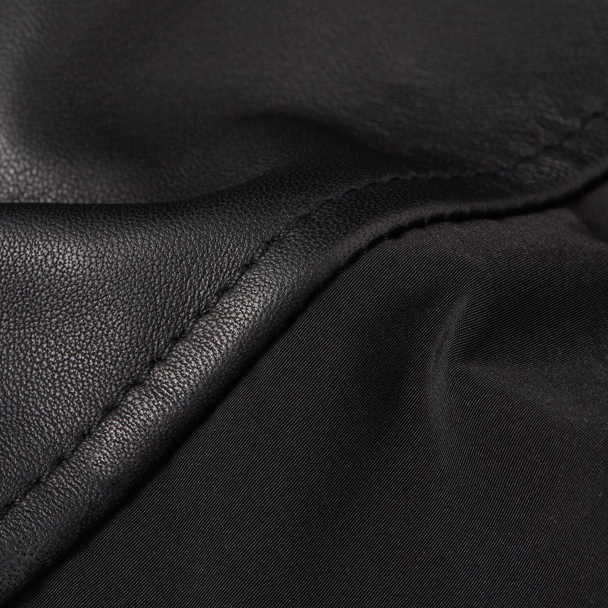 Chaqueta de cuero Varsity