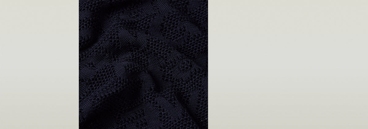 Jersey Pointelle Lightweight Knitted