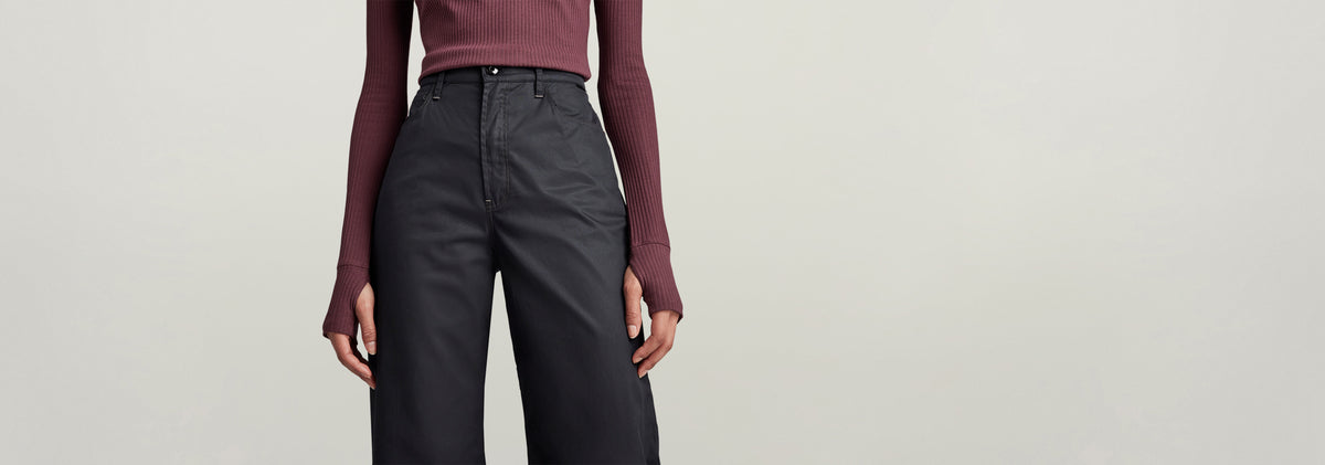 Pantalones Deck Ultra High Wide Leg