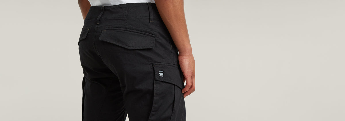 Pantalones Rovic Zip 3D Regular Tapered