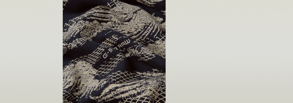 Sudadera Lace AOP Loose