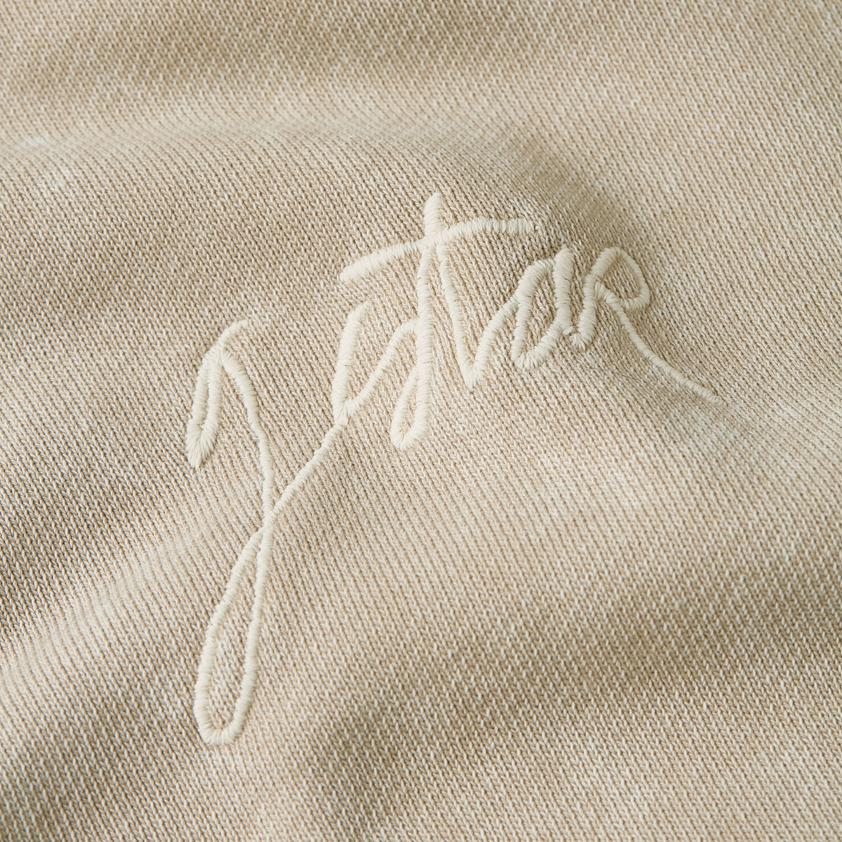 Suéter Washed A Line Script con capucha