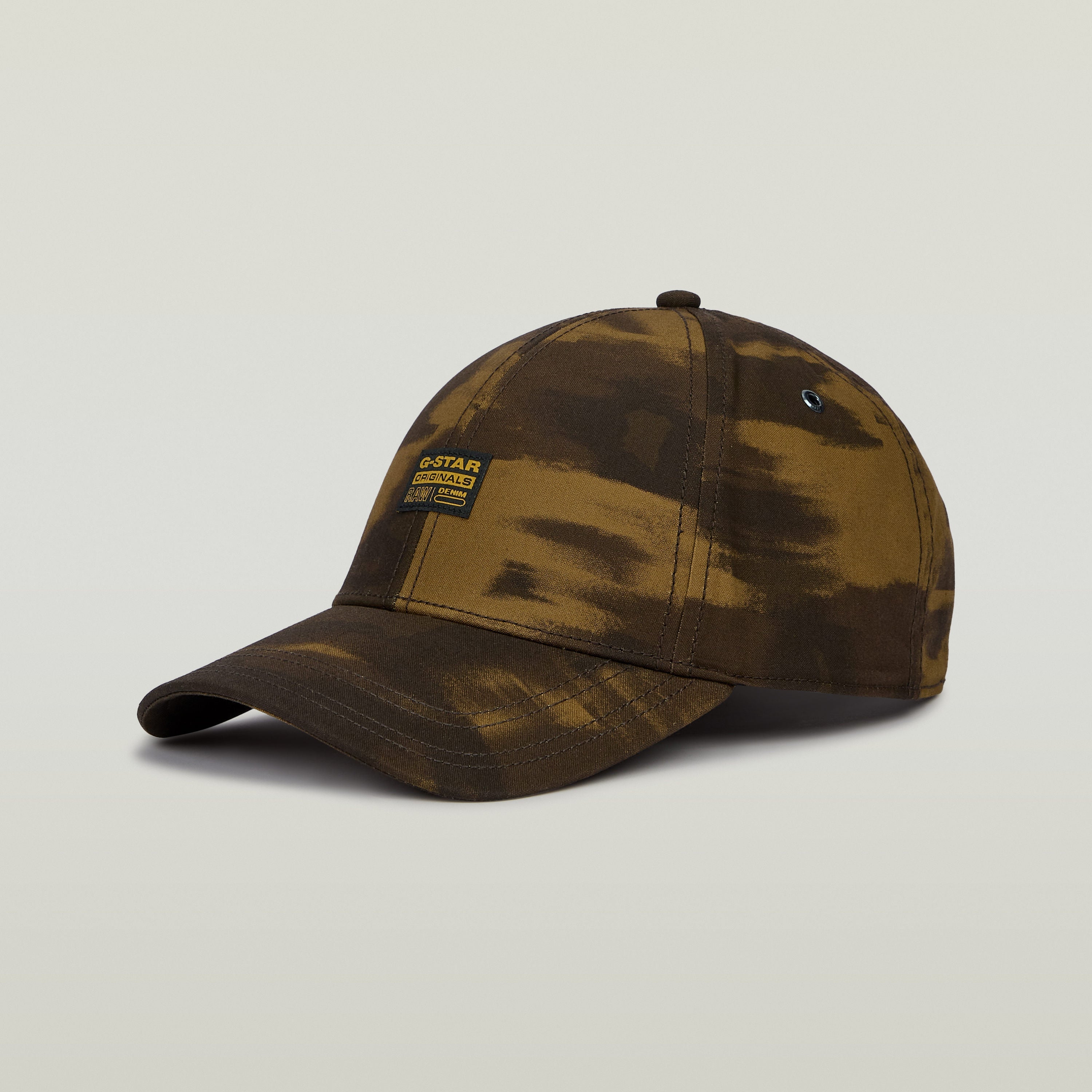 G-STAR Originals baseball cap with camouflage design and adjustable strap.