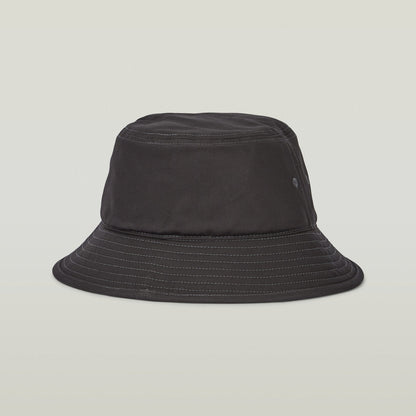 classical Originals bucket hat, black fisherman's hat with reinforced stitching for durability.