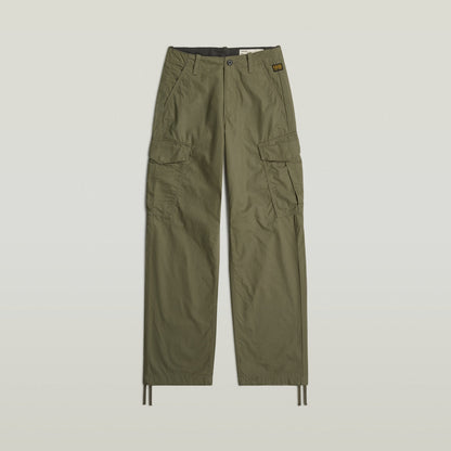 Holt Cargo Pants in olive green, featuring multiple pockets and a loose fit, perfect for versatile style and functionality. Loose fit cargo pants.