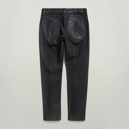 G-Star 3301 slim jeans view from the back showcasing their five-pocket design and sleek fit.