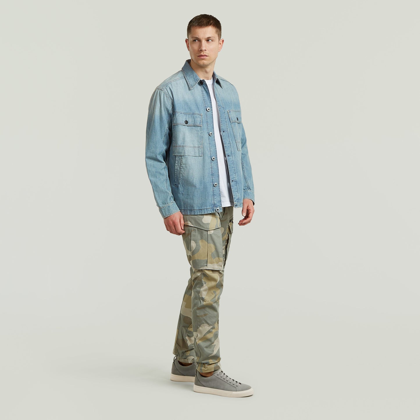 Pantalones Rovic Zip 3D Regular Tapered