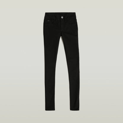 Lynn super skinny jeans en color negro, con corte ajustado y cinco bolsillos, ideales para realzar la silueta.