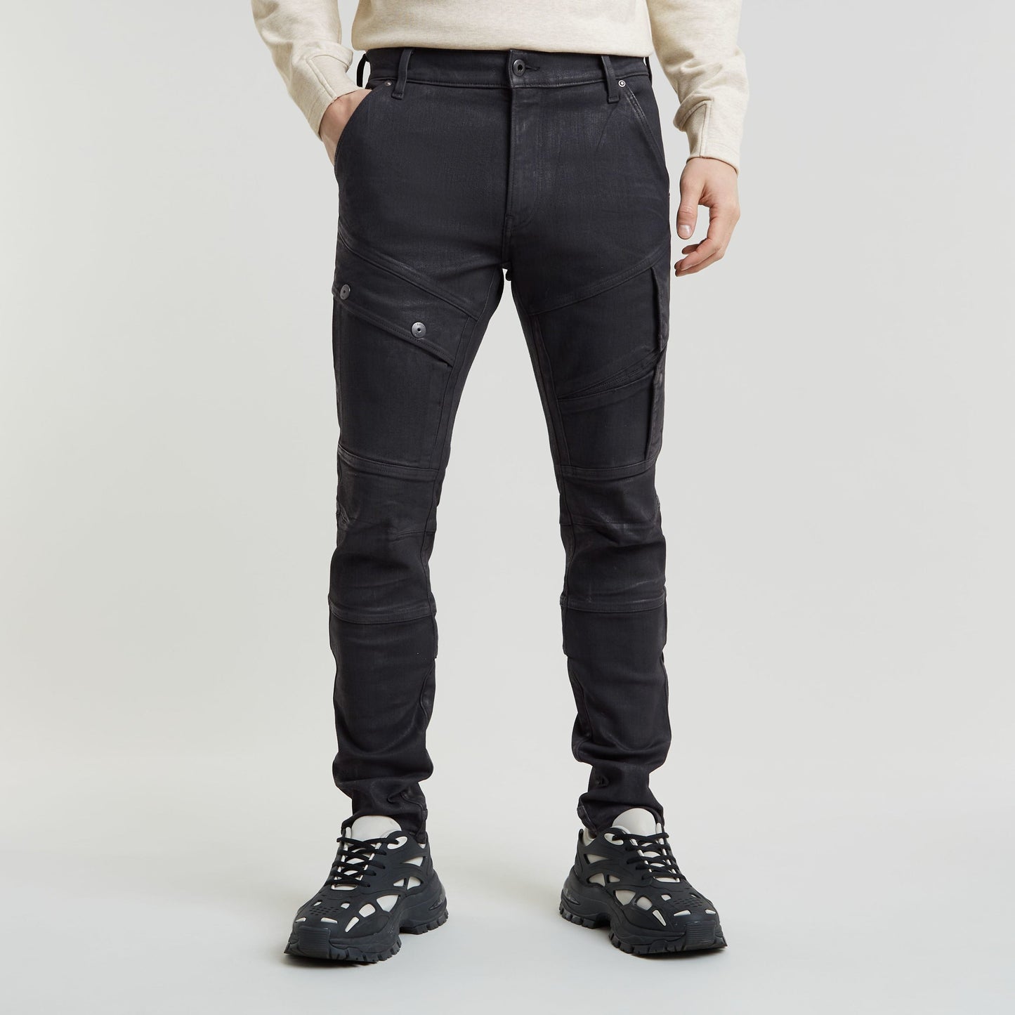 Jeans Airblaze 3D Skinny, 3D skinny jeans for women with side pockets and a fitted design.