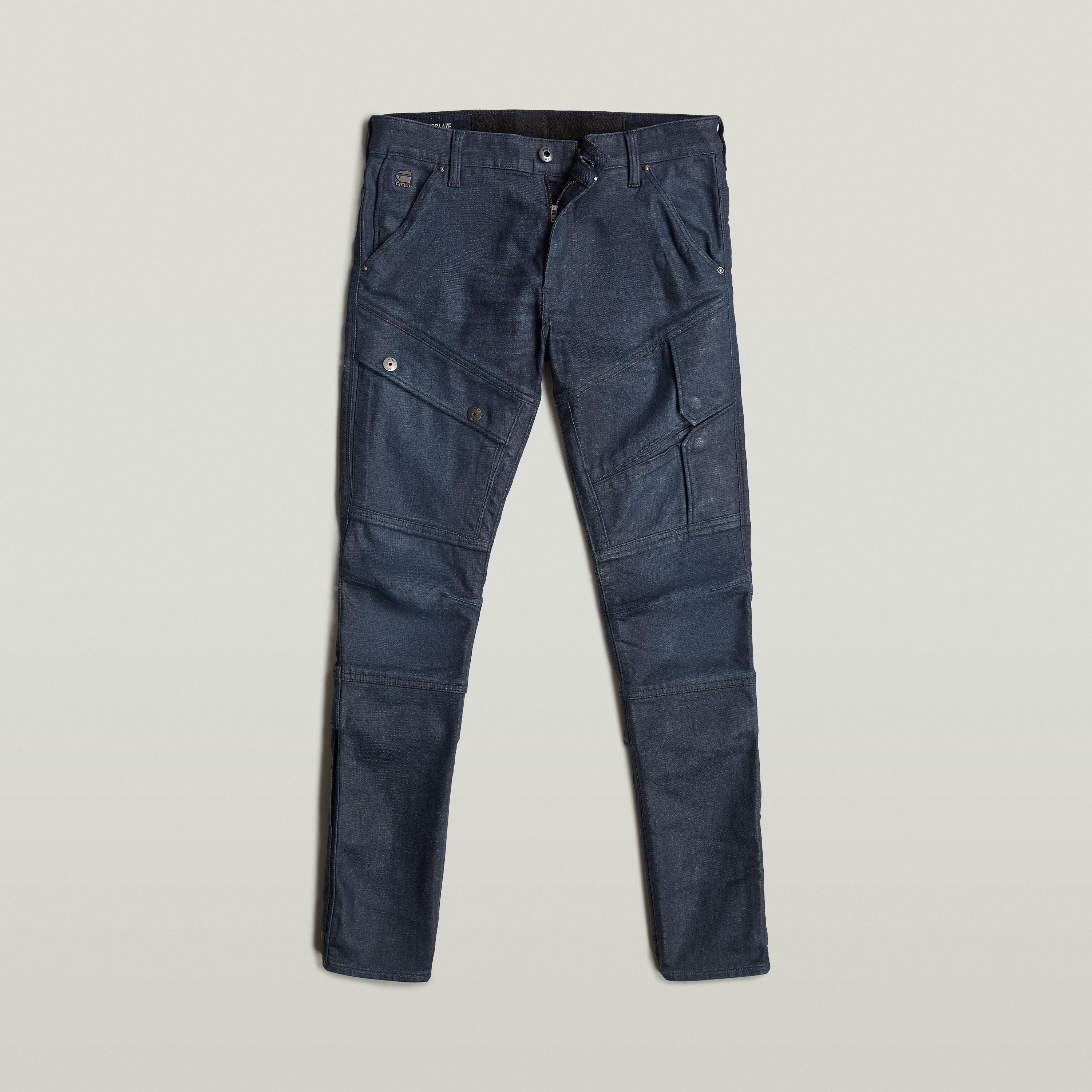 Jeans Airblaze 3D Skinny, 3D skinny jeans for men, corte pitillo, bolsillos en los muslos y gemelos.