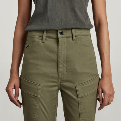 Jeans Kafey Cargo Ultra High Skinny