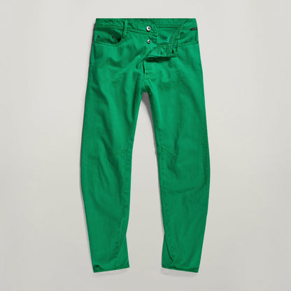G-Star Arc 3D jeans en color verde, con diseño esculpido y corte ajustado.
