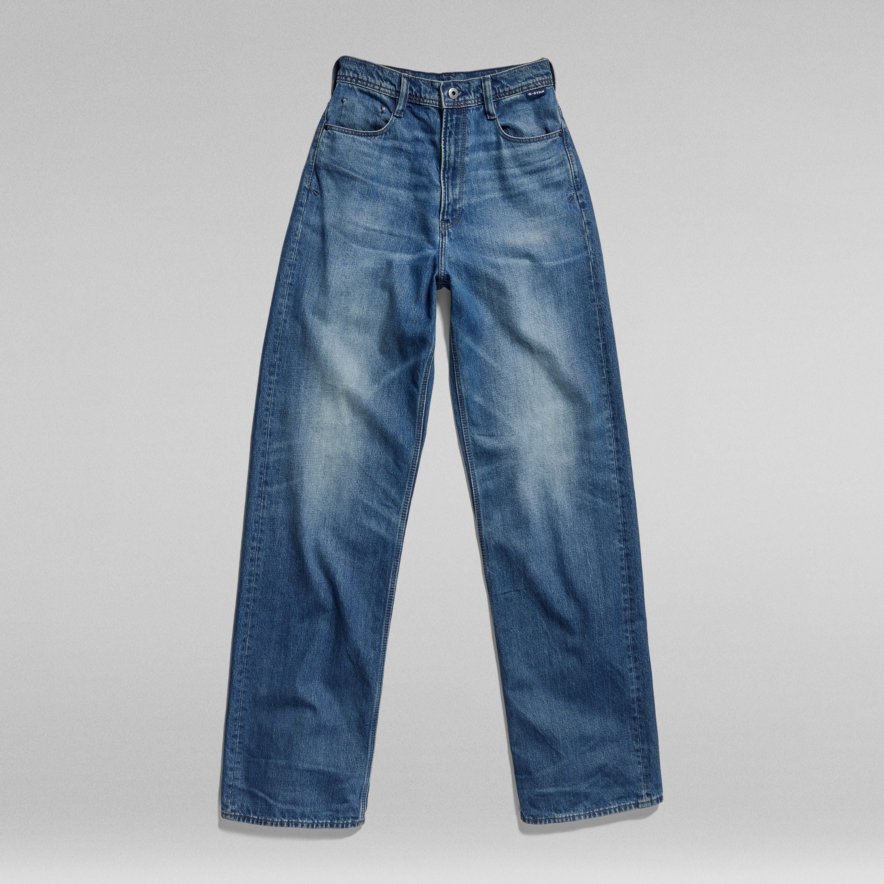 Jeans Stray Ultra High Loose, ultra high loose jeans, diseño de corte relajado, talle muy alto.