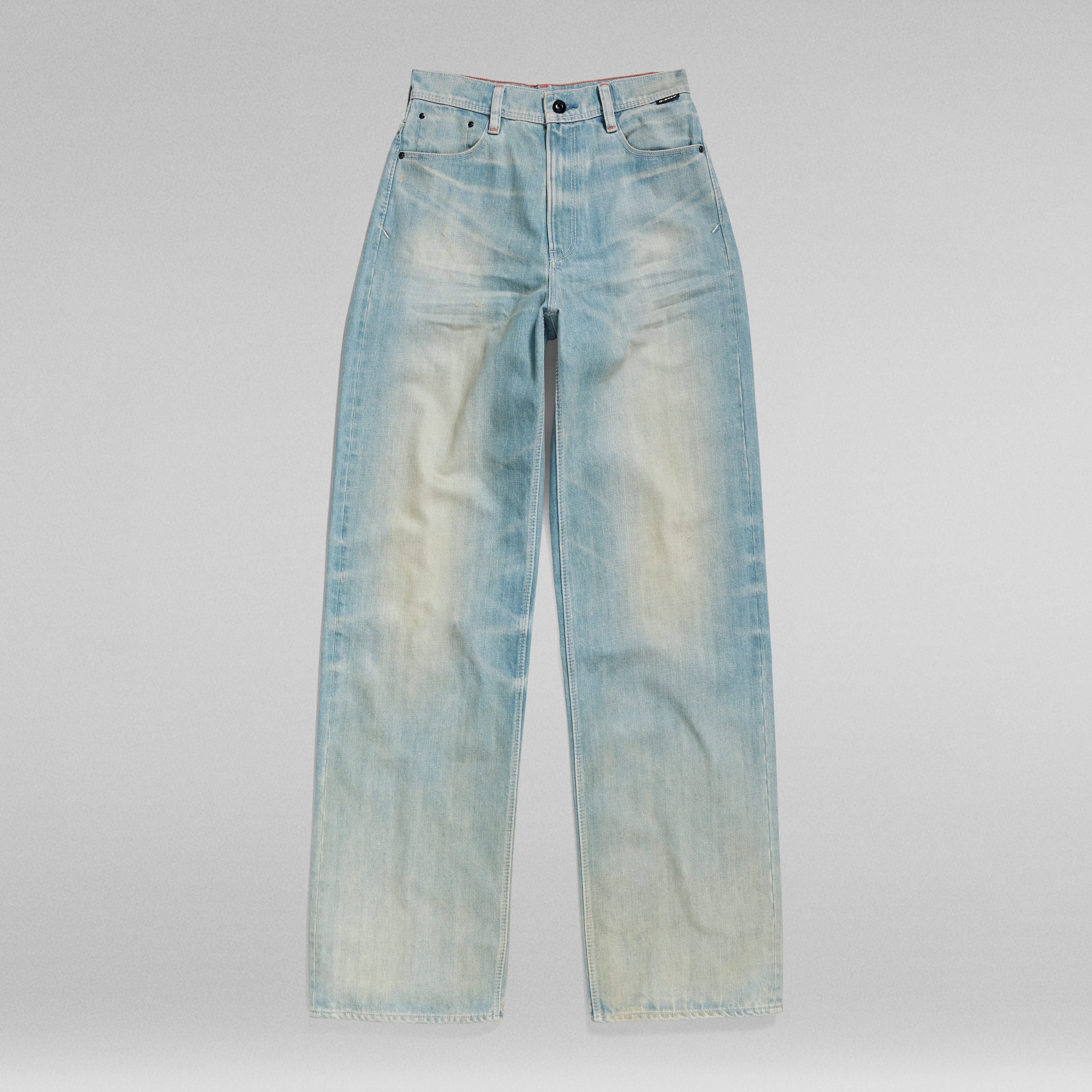 Jeans Stray Ultra High Loose, diseño holgado con talle muy alto y bolsillos reforzados, ultra high loose jeans.