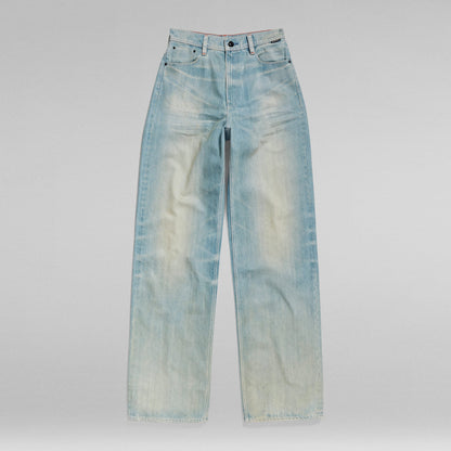 Jeans Stray Ultra High Loose, diseño holgado con talle muy alto y bolsillos reforzados, ultra high loose jeans.