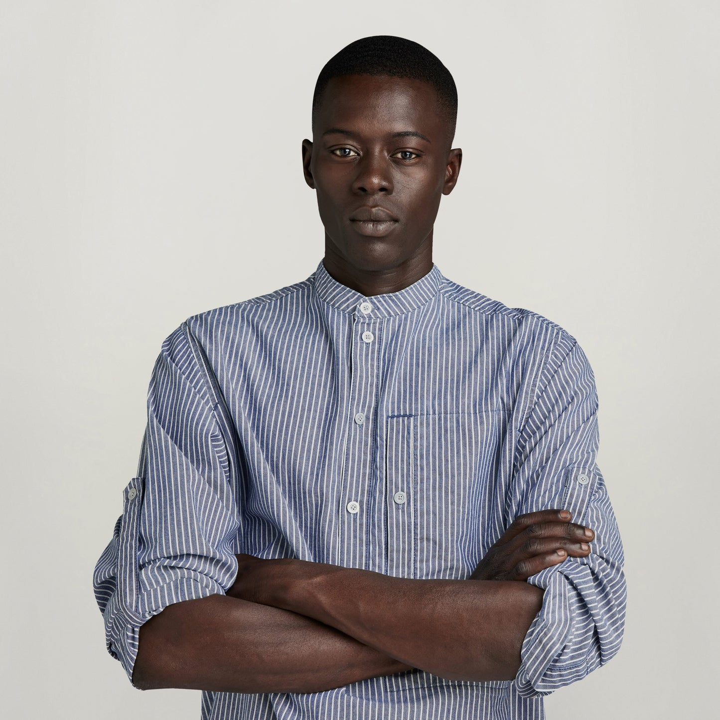 Camisa G4A Half Placket Relaxed