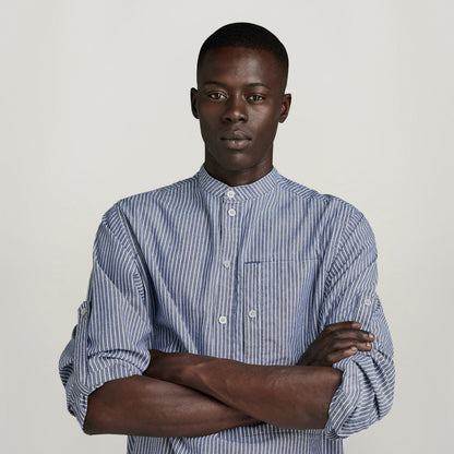 Camisa G4A Half Placket Relaxed