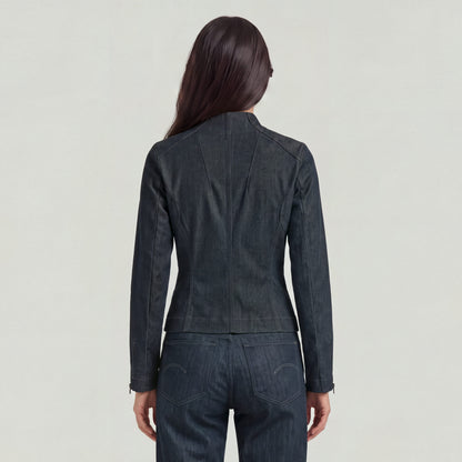 Chaqueta Double Zip Neo Raw Slim