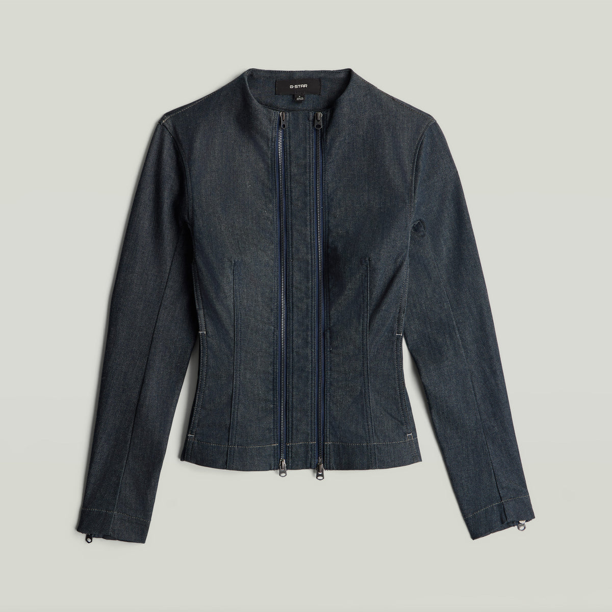 Chaqueta Double Zip Neo Raw Slim