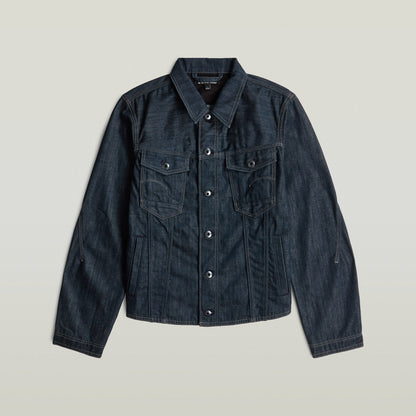 Chaqueta 3D Dart Slim La Slim 3D Dart Jacket tiene un fit slim moderno con diseño tridimensional para mayor libertad de movimiento. Su cierre con botones y cuello camisero aportan un