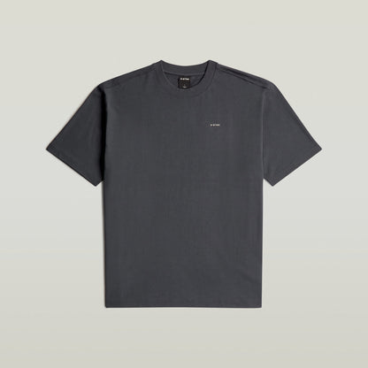 Camiseta Back Graphic Relaxed en color gris, 100% algodón ecológico, diseño moderno, relaxed graphic t-shirt
