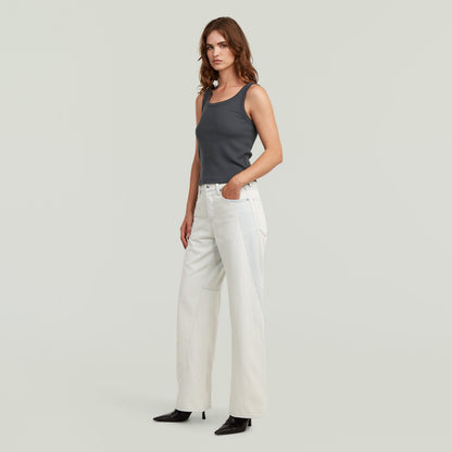 Jeans Contor Two-Tone Wide