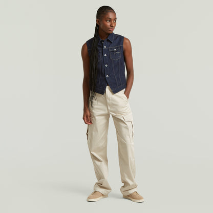Chaleco Pitched Hem Slim