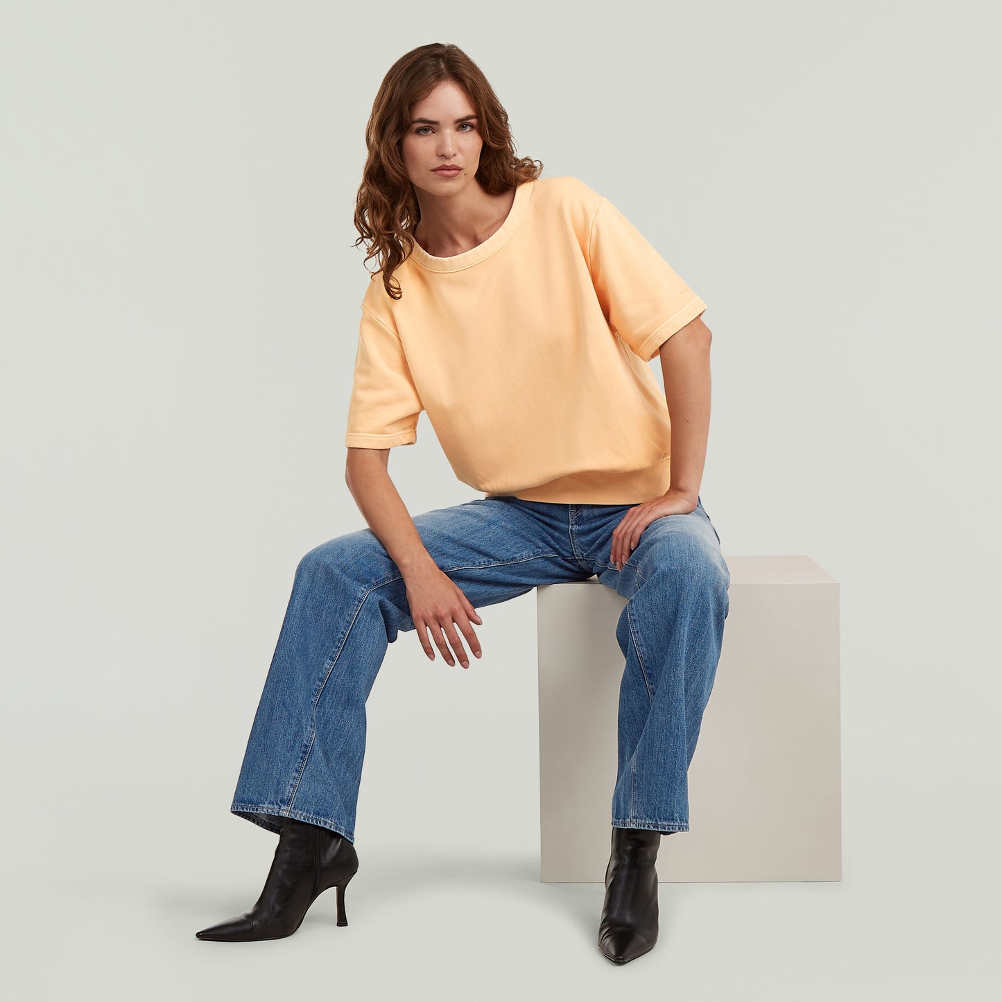 Jeans Contor Two-Tone Loose