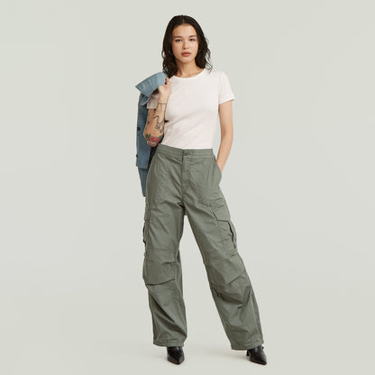 Pantalones Wide Leg Cargo