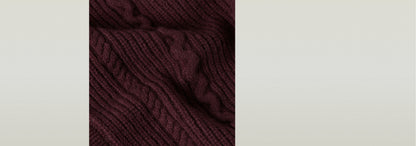 Cable Cropped Cardi Knit