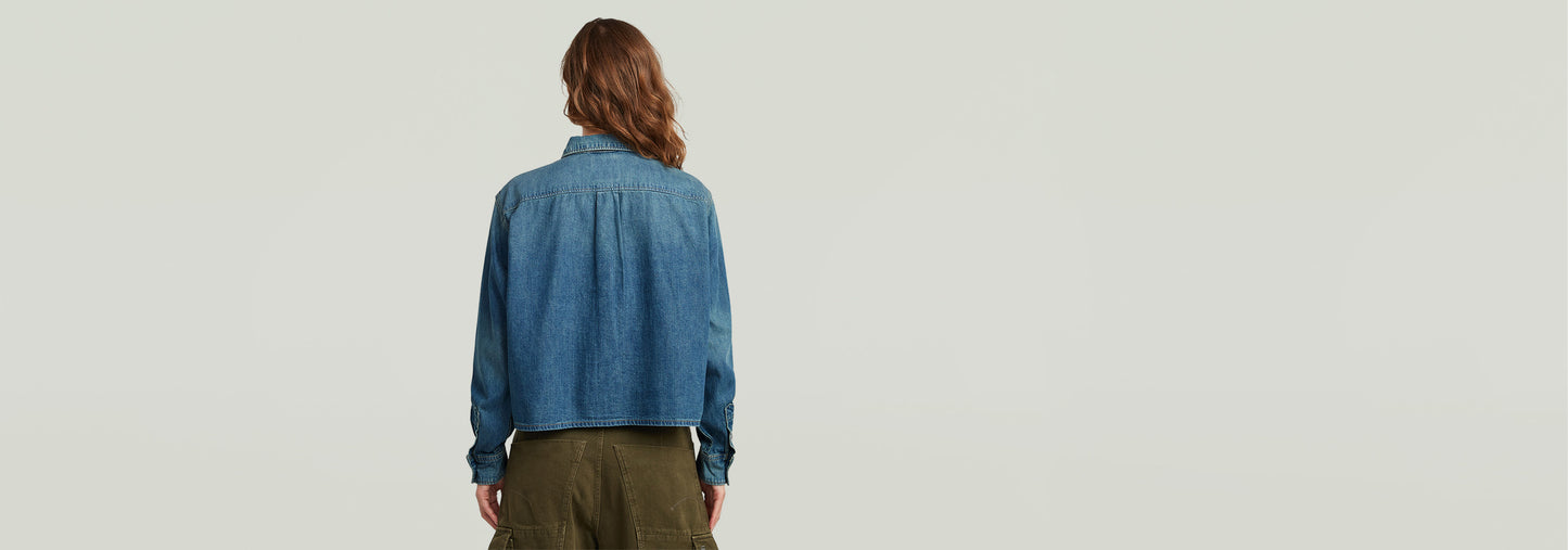 Camisa Boxy Relaxed One- Pocket