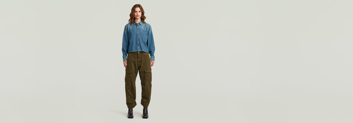 Camisa Boxy Relaxed One- Pocket