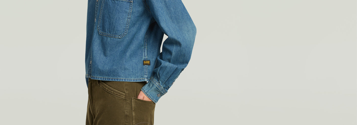 Camisa Boxy Relaxed One- Pocket