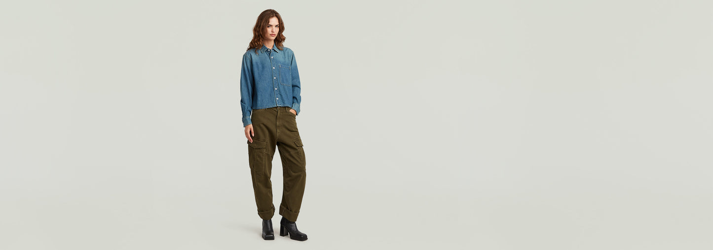 Camisa Boxy Relaxed One- Pocket