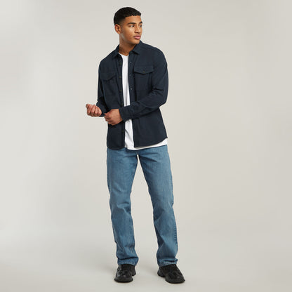 Camisa Jersey Marine Pockets