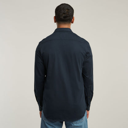 Camisa Jersey Marine Pockets