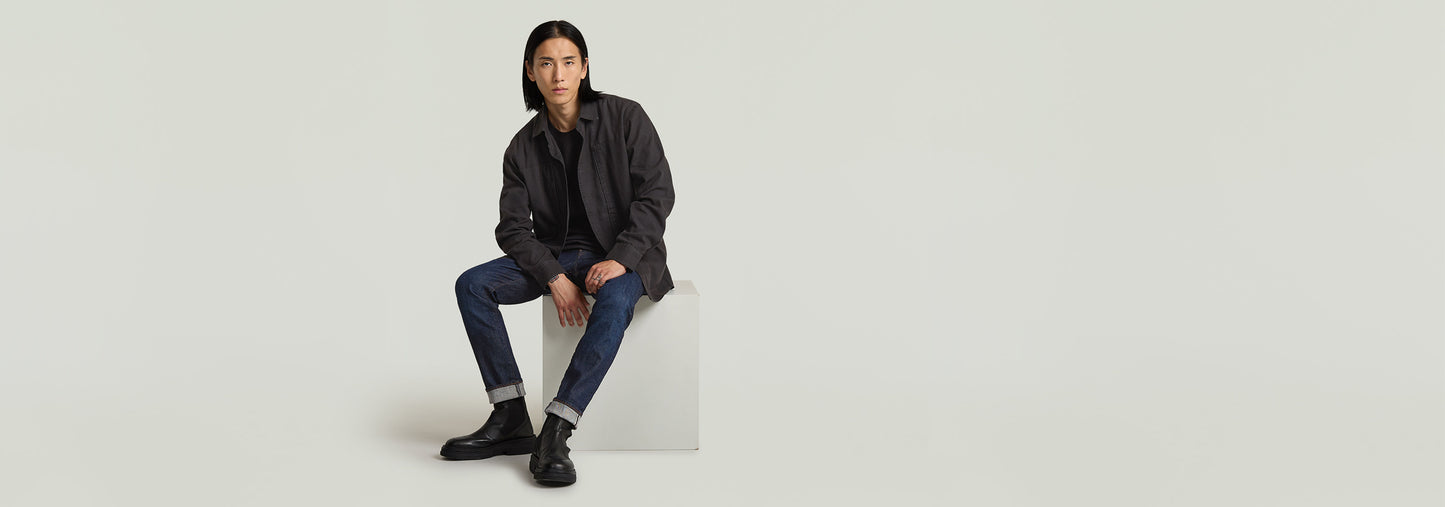 Camisa Panelled Pocket Regular