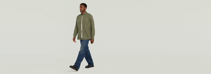 Camisa Panelled Pocket Regular