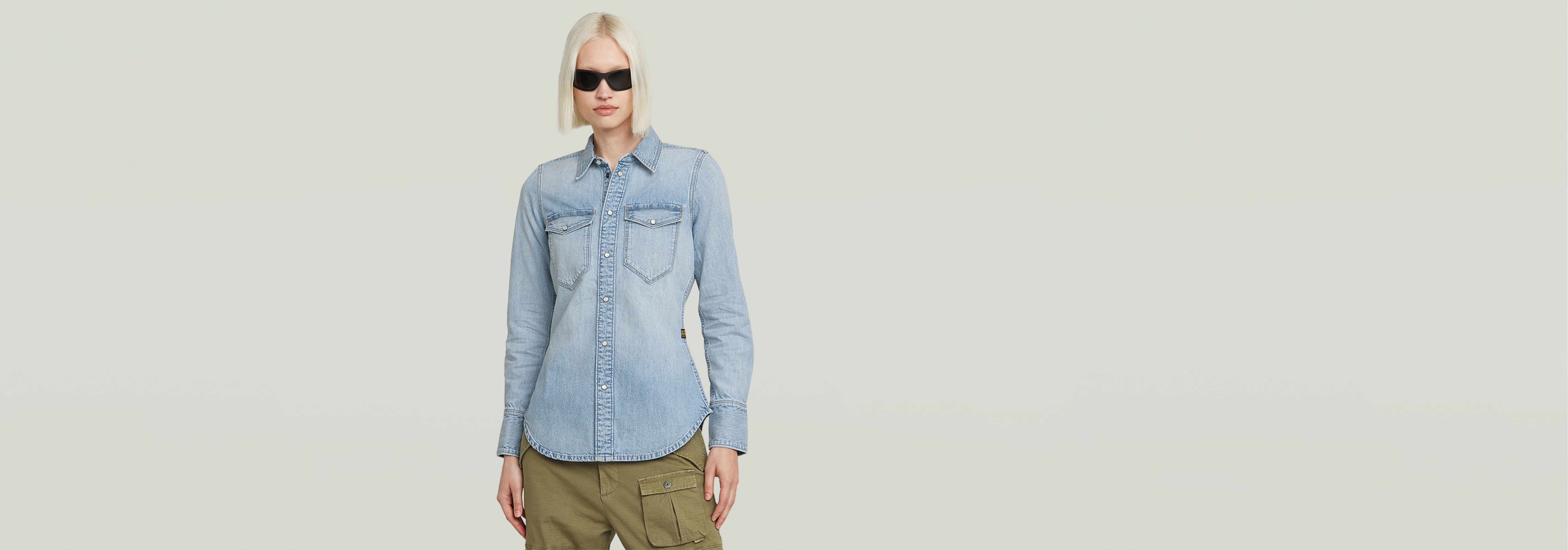 Camisa Slim Western