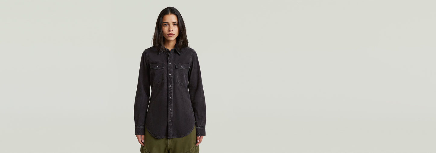 Camisa Slim Western