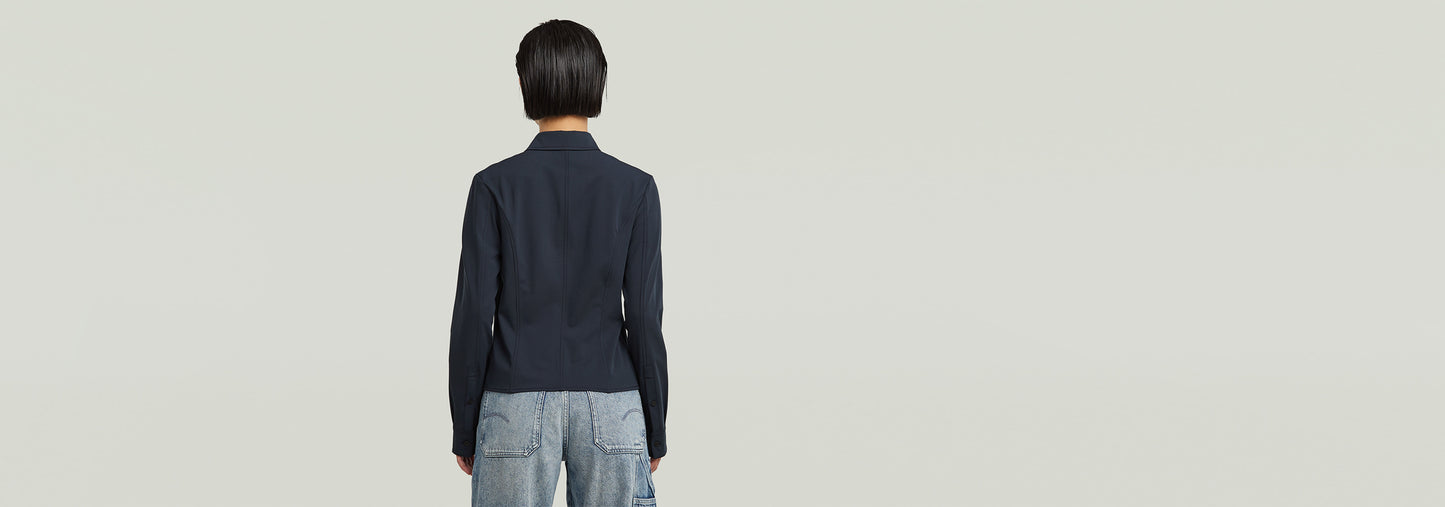 Camisa Zip Slim