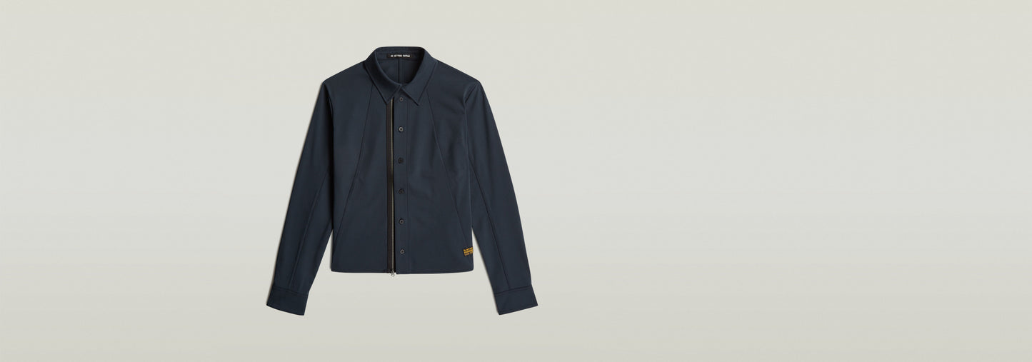Camisa Zip Slim