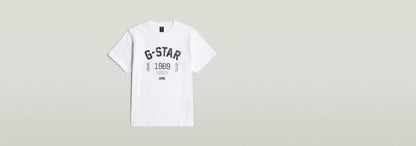 Camiseta 89 Back Graphic Loose