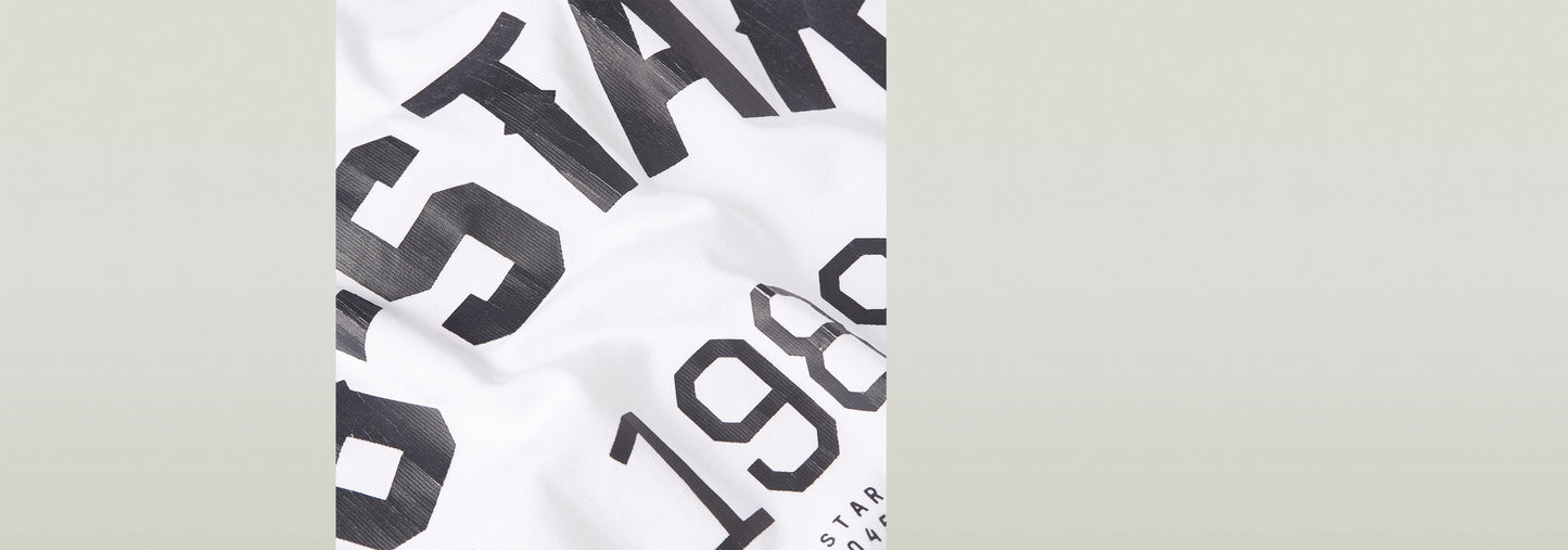 Camiseta 89 Back Graphic Loose