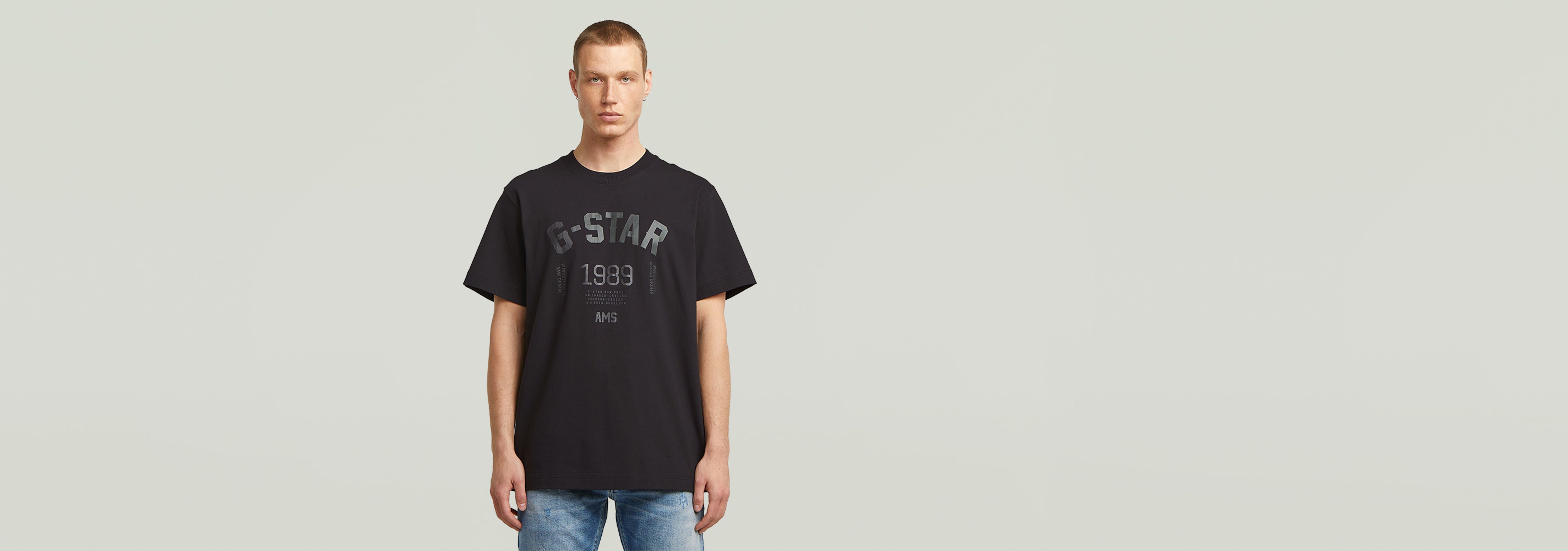Camiseta 89 Back Graphic Loose