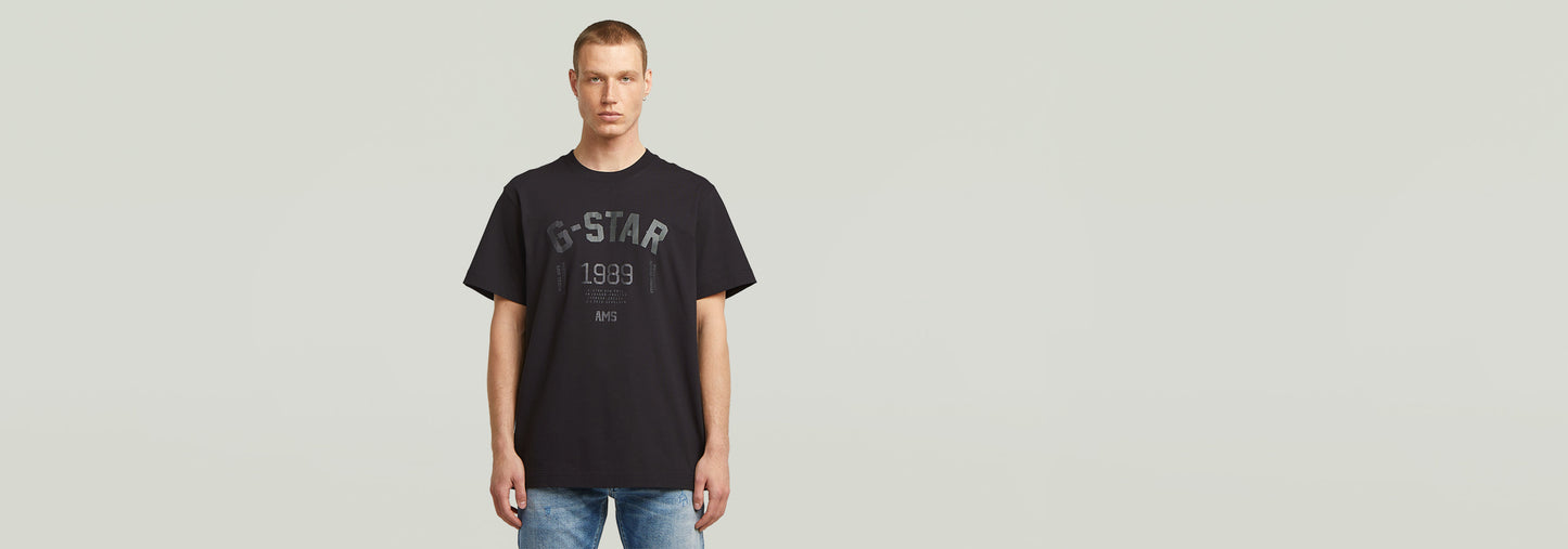 Camiseta 89 Back Graphic Loose