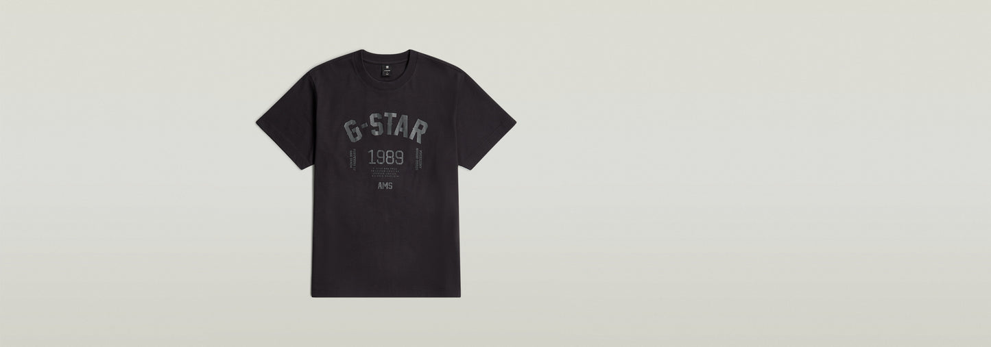 Camiseta 89 Back Graphic Loose