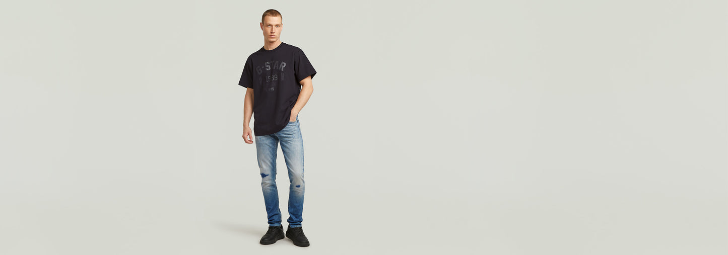 Camiseta 89 Back Graphic Loose