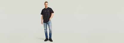 Camiseta 89 Back Graphic Loose