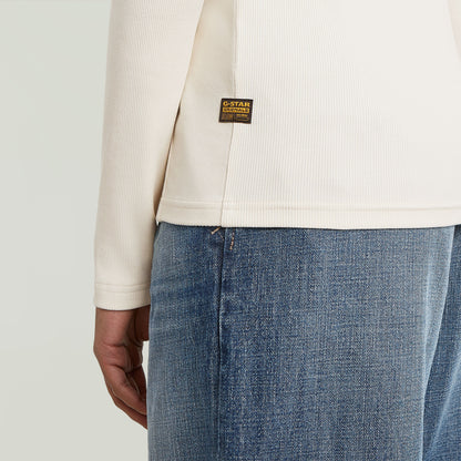 Camiseta A-Line Slim Rib
